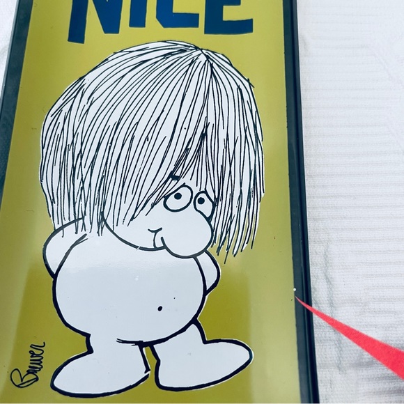 Vintage Houze Art Pt Marion PA 1960’s “you’ve been nice and thank you”tray - Picture 8 of 9